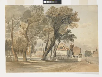 Croquis de la nature sur la Tamise (Chelsea)