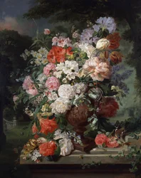 Nature morte avec fleurs
