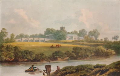 Bangor Is-y-Coed, Denbighshire, vers 1795