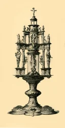 Monstrance, fin du 16ème siècle
