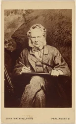 Sir E[dwin Henry] Landseer [peintre animalier anglais, 1802 - 1873]