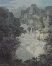 Corra Linn : Une des chutes de la Clyde