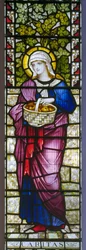 Pulborough, Sainte Marie, James Powell & Fils, John William Brown (1842-1928), Charité
