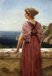 Regardant vers la mer, 1890