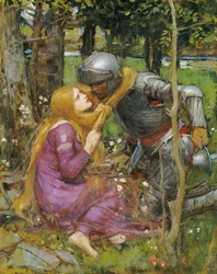 Une étude pour « La Belle Dame sans Merci », vers 1893
