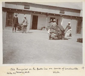 Province de Khorasan Razavi, Iran, vers 1908 (photo en noir et blanc)