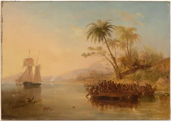 Le sauvetage de William DOyly, 1841