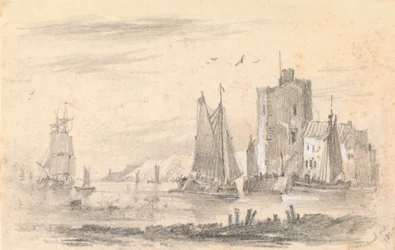 Scène de port