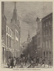 Croquis pittoresques de Londres, Lombard-Street