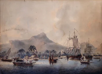 Vue de Huaheine, 1787