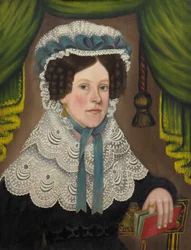 Femme avec un livre, 1827-1830