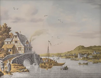 Maisons le long d