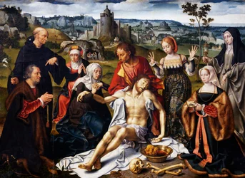La déposition du Christ (détail de l