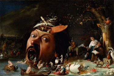 Baroque : La Tentation de saint Antoine, vers 1650. Kunsthalle, Karlsruhe