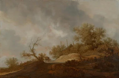 Paysage à la lisière d