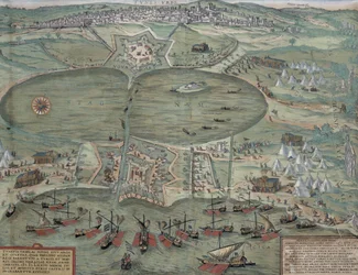 Carte de Tunis, de 