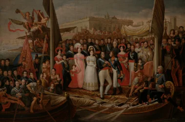 Ferdinand VII débarque à Puerto de Santa María