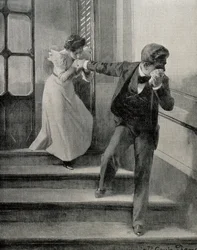Adieu triste. 1900