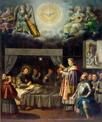 La Dernière Communion de Saint Bonaventure