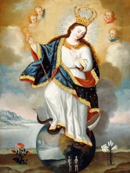 Vierge apocalyptique de Quito, c.1775