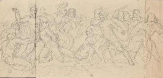 Scène de combat classique