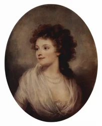 Portrait de Charlotte Bach Mannteufel