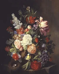 Nature morte de fleurs d