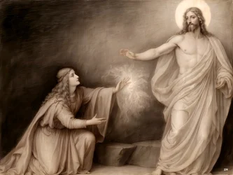Jésus dit à elle - Ne me retiens pas