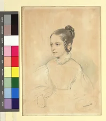 Emilie Kriehuber, fille de Josef Kriehuber (?)
