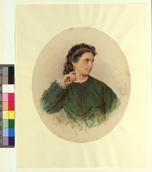 Karoline (?) Jagemann, sœur du peintre Ferdinand Jagemann.