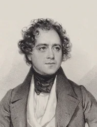 Portrait du compositeur Johann Vesque von Püttlingen 1803-1883, 1838