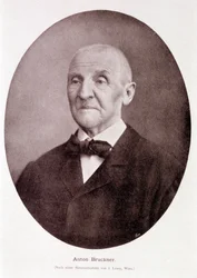 Compositeur et organiste autrichien Anton Bruckner (1824 - 1896)