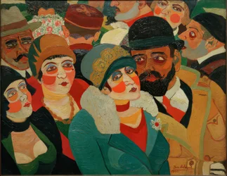 Scène de rue parisienne