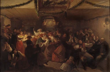 Le mariage à Vingåker, 1857