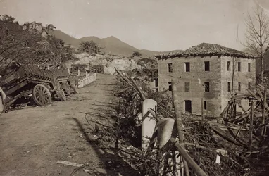 Décombres à Tolmezzo