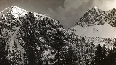 Zone de guerre dans les Alpes
