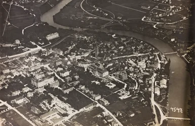 Vue aérienne de Villaco