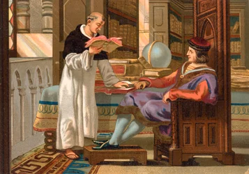 Vincent de Beauvais et Saint Louis