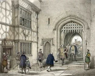 Henri VIII (1491-1547) au château de Hever dans le Kent, d