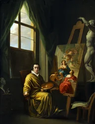 Autoportrait dans son atelier, 1808-1810