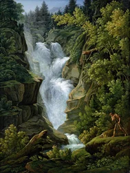 Cascade dans les hautes terres bernoises, 1796