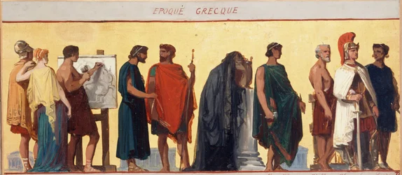 Période grecque : Esquisse pour le salon de l
