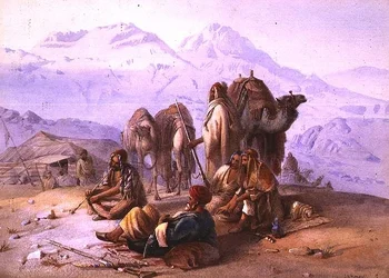 Un campement arabe
