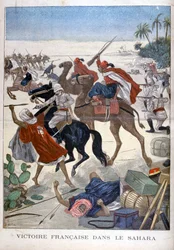 Victoire française au Sahara, 1900