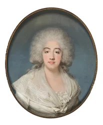 Princesse Marie Joséphine de Savoie 1753-1810, comtesse de Provence, 1785