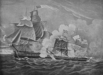 Le Président et le Little Belt, vers 1812