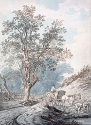 Chariot et cheval