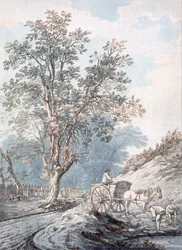 Chariot et cheval
