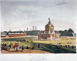 Green Park, Westminster, Londres, 1814