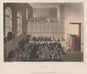 Chapelle de Newgate, 1809